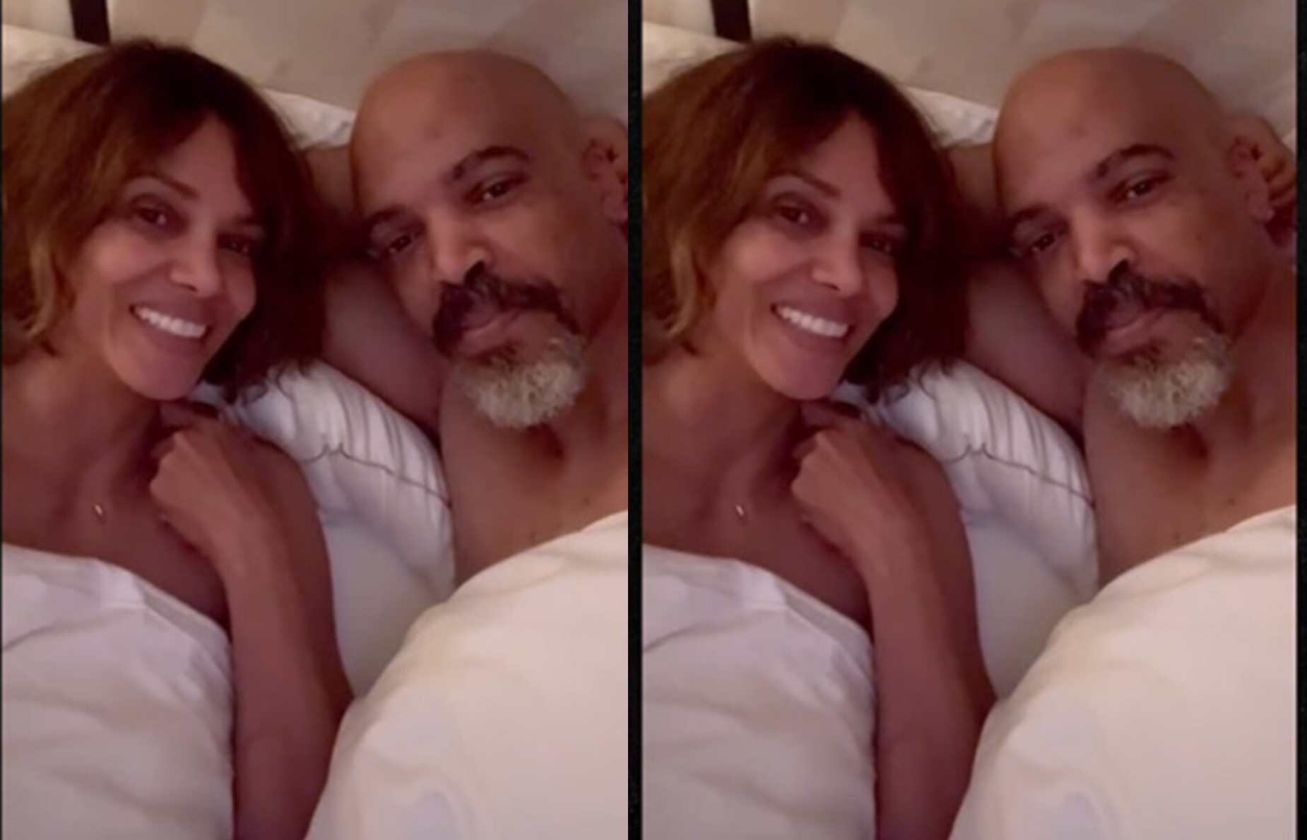 Halle Berry Reveals Her Wild Mother's Day Plans from Under the Sheets