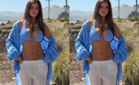 Josh Allen's Ex Brittany Williams Stuns in Blue Bikini See the Pics