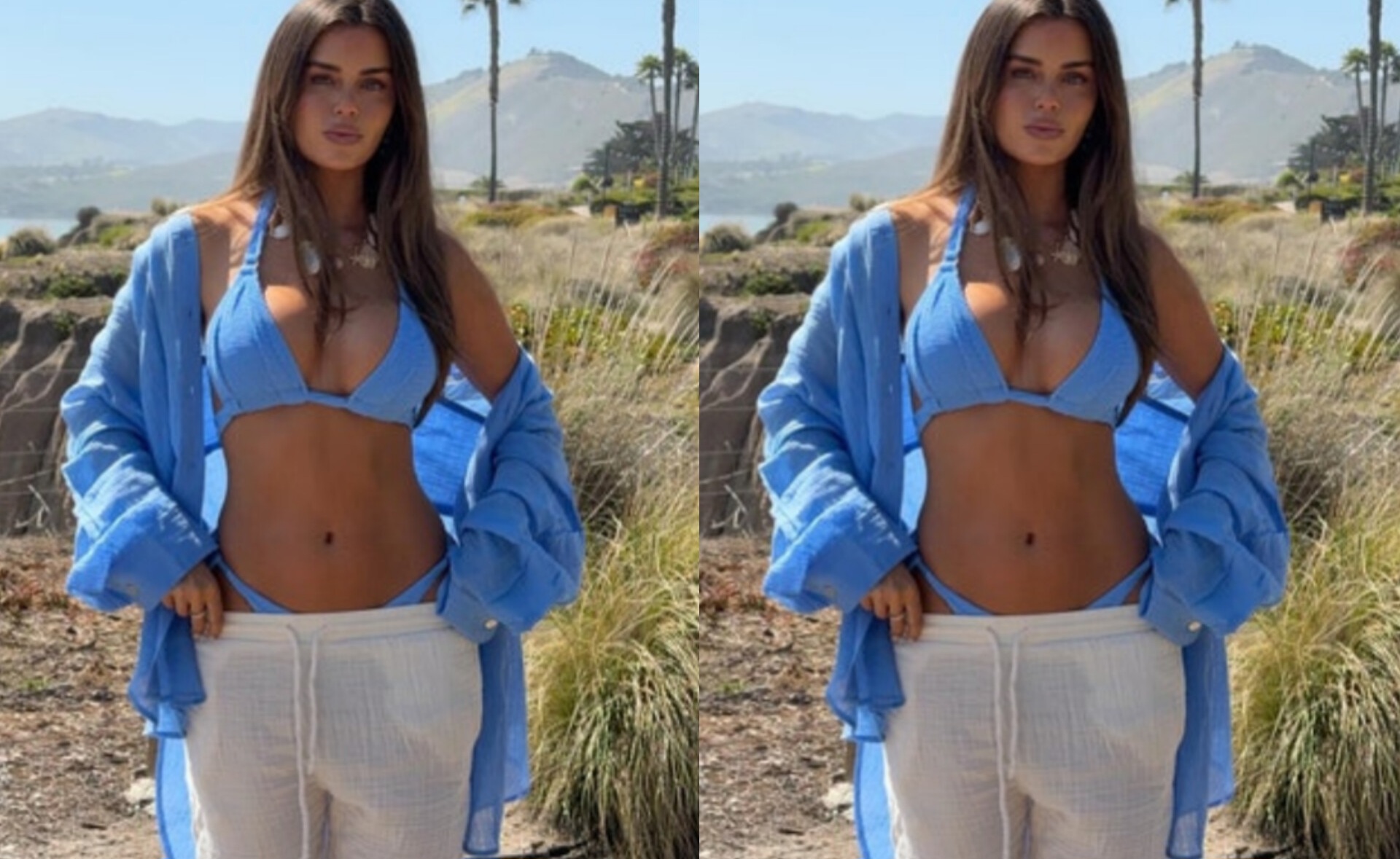 Josh Allen's Ex Brittany Williams Stuns in Blue Bikini See the Pics
