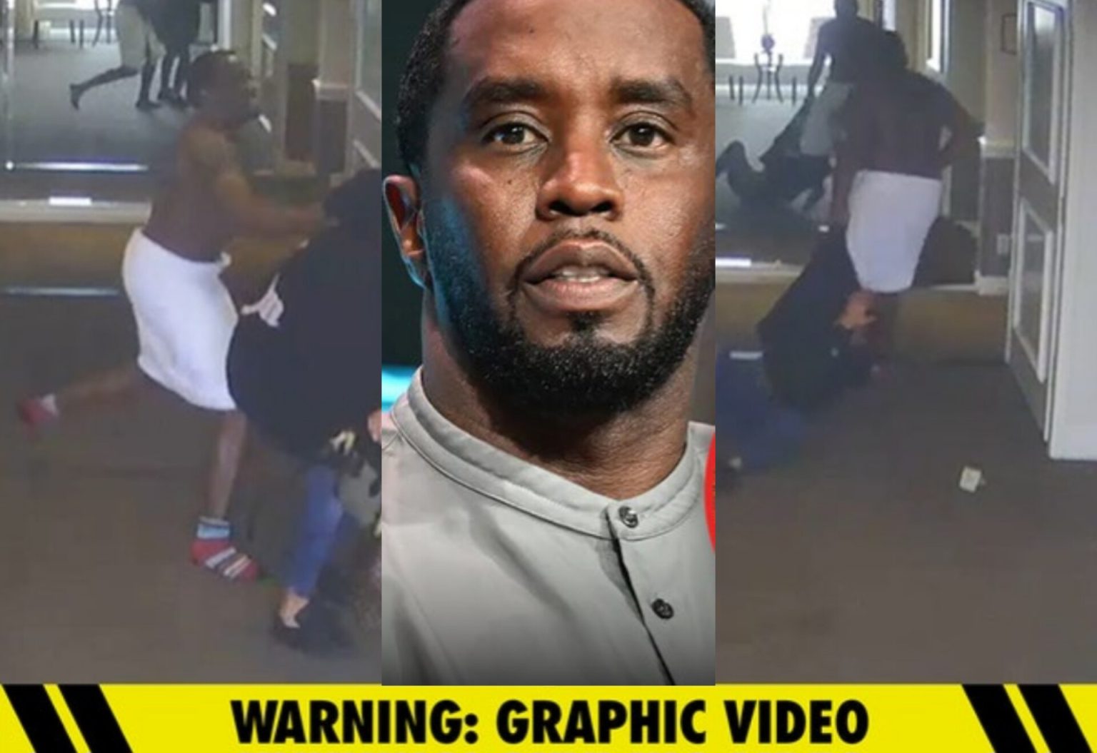 Uncut Hotel Footage Shows Diddy's Full Assault on Cassie 15 Minutes of Shocking Violence Revealed