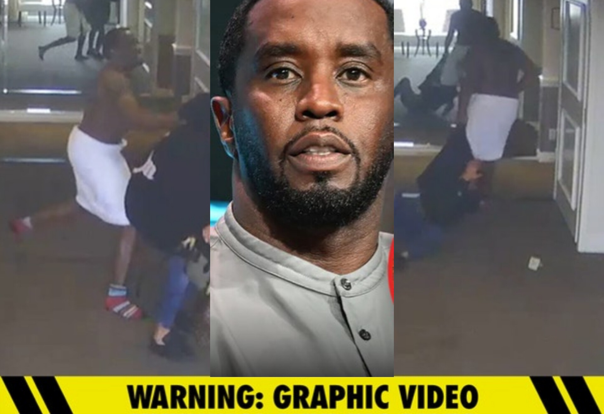 Uncut Hotel Footage Shows Diddy's Full Assault on Cassie 15 Minutes of Shocking Violence Revealed