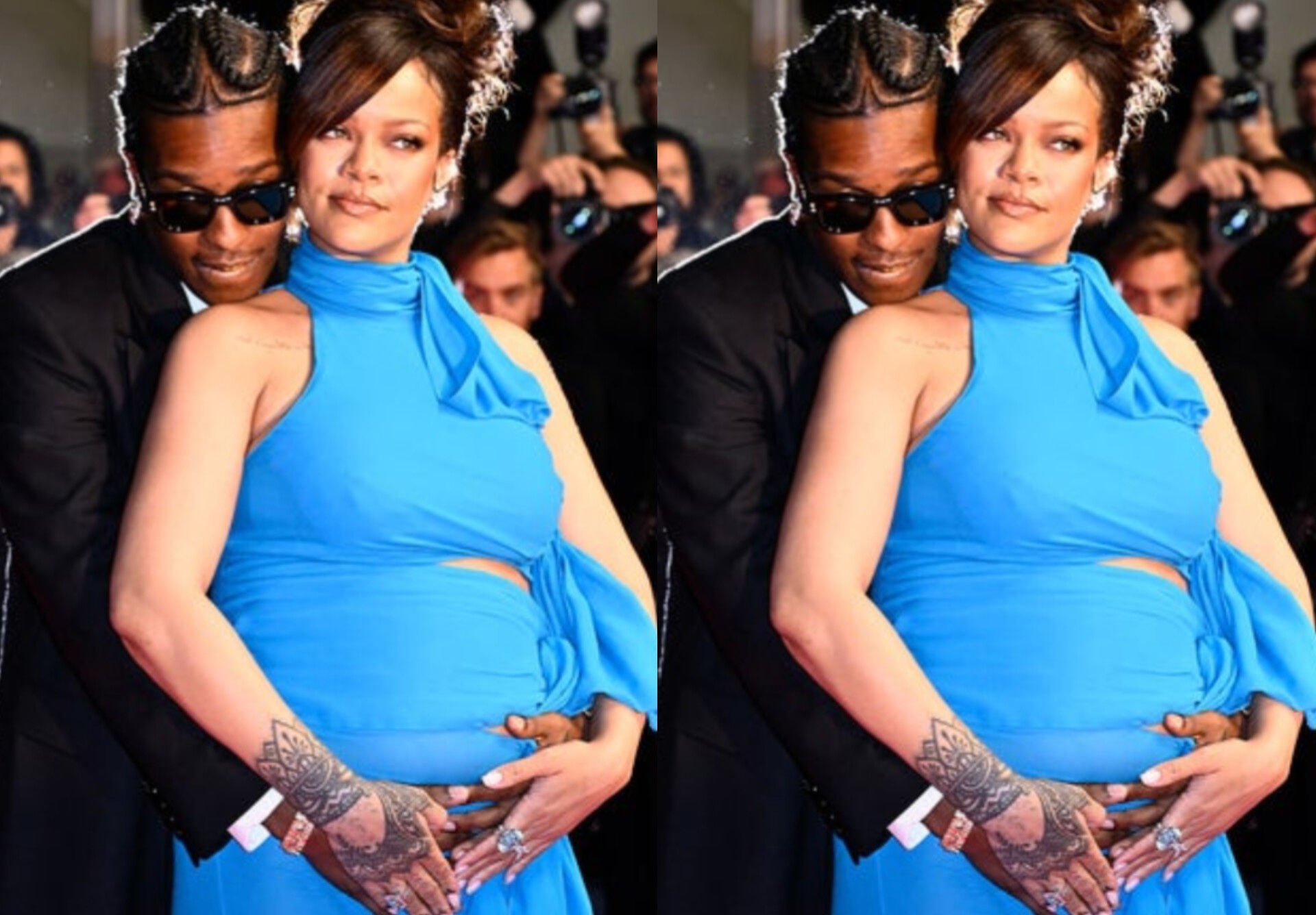 Rihanna & A$AP Rocky Shut Down Cannes Red Carpet Pregnant And Powerful