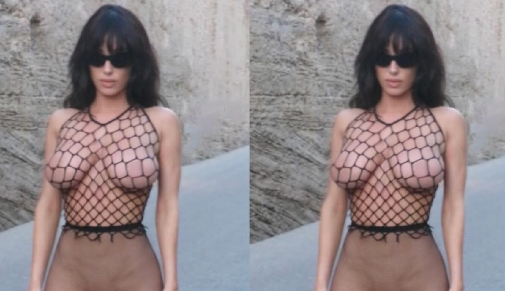 Bianca Censori Goes Naked in Public Kanye West's Wife Shocks with New Photos