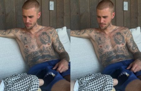 Shirtless Daddy Justin Bieber Breaks the Internet Baby Son Joins in Summer Photo Dump