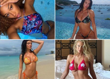 Hollywood’s Hottest Strip Down in Floral Swimsuits These Blossoms Are NSFW