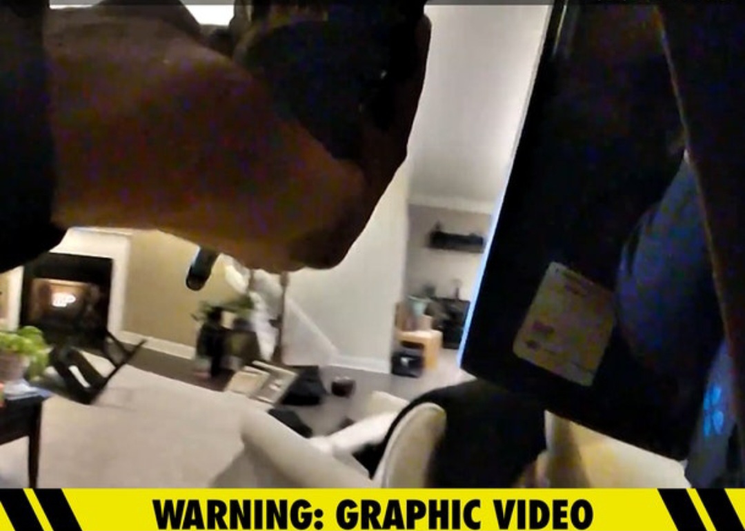 INSANE Police Shootout Caught on Cam Suspect Killed, Officer Down