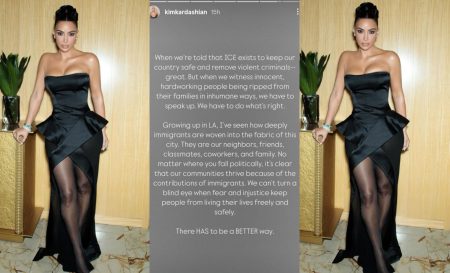 Kim Kardashian Slams ICE Raids in Los Angeles: "There Has to Be a Better Way"