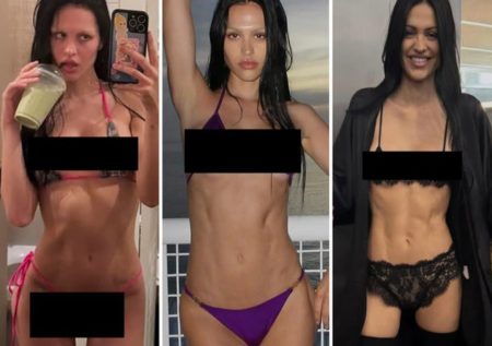 Amelia Gray Stuns in Sexy Birthday Photos as She Turns 24