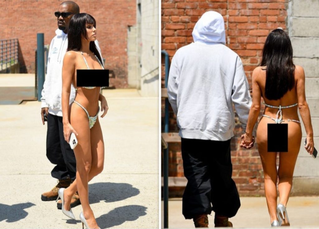Bianca Censori Turns Heads in NYC With Bold Candy Lingerie Look