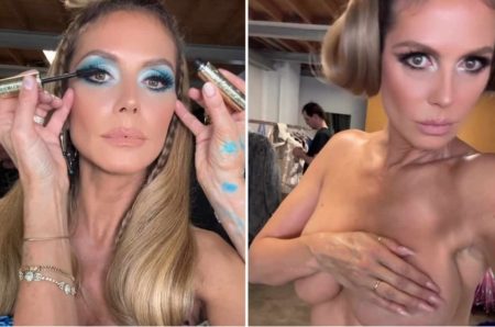 Heidi Klum Stuns Fans as She Goes Topless in New Behind-the-Scenes Photos