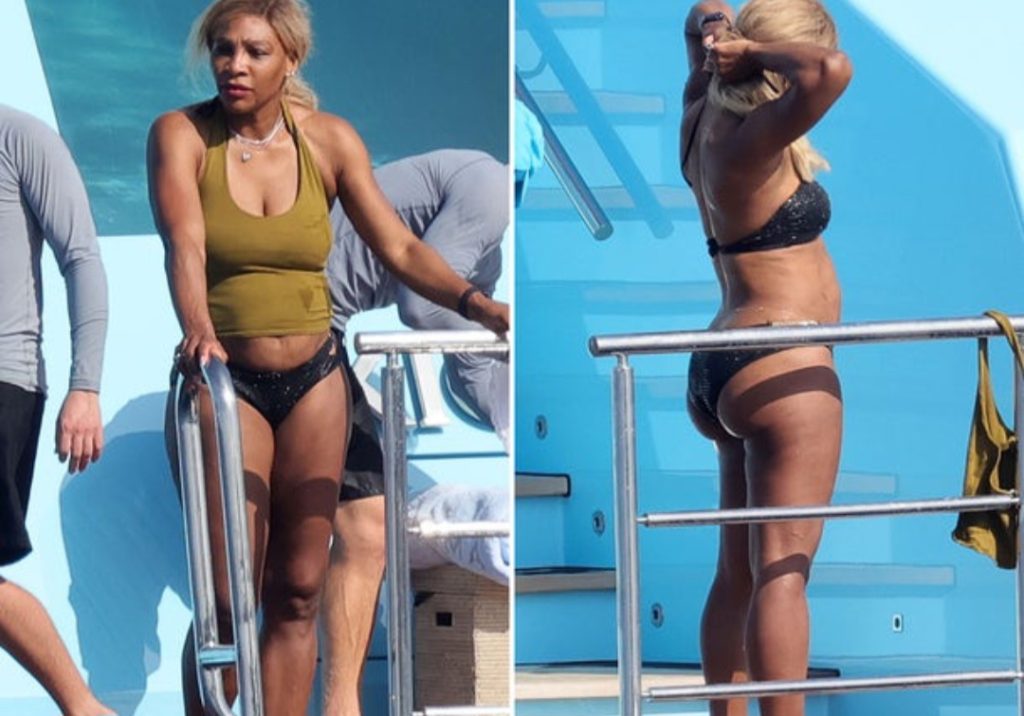 Serena Williams Flaunts Killer Bikini Bod On Luxury Yacht in Sardinia Summer Looks Good on Her