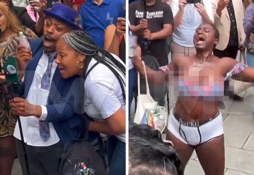 Chaos Outside Court: Diddy Fans Rub Baby Oil on Themselves After Verdict Wild Scene Caught on Video