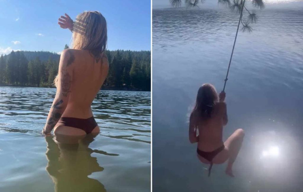 Paris Jackson Goes Topless in Lake Adventure with 46-Year-Old Fiancé Fans React to Bold Swim Moment