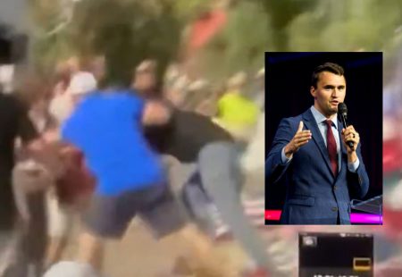 Shocking Video Shows Man Stomping on Charlie Kirk Memorial Before Arrest
